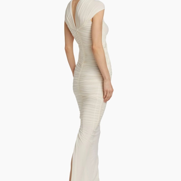 Ronny Kobo Nasha Ruched Twisted Cut-Out Maxi Dress ✨ - Picture 3 of 4